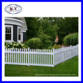 Collections etc Flexible White Picket Fence Border for Garden, Landscape Edging, White